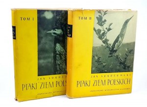 SOKOŁOWSKI- PTAKI ZIEM POLSKICH t.1-2 (komplet w 2 wol.)