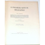 LANGMAN - O POLSKIEJ SZTUCE RELIGIJNEJ