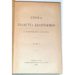 BIBLIOTEKA PISARZY POLSKICH KAROLA MIARKI. KONDRATOWICZ, KRASIŃSKI, SŁOWACKI - WORKS 10 vols. art nouveau bindings