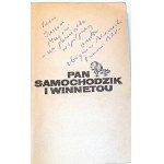 NIENACKI- MR SAMOCHODZIK AND WINNETOU. Dedication with autographed entry by the Author