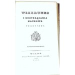 SCIENTIFIC VISIONS AND DISCUSSIONS Vilnius 1837 On the Great Epidemics