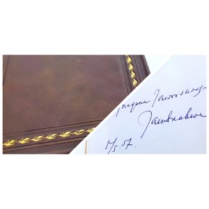 BRZECHWA - PCHŁA SZACHRAJKA wyd.1, autograph by the Author