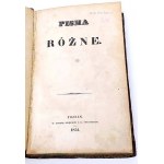 POMLUVA - RŮZNÉ SPISY 1851