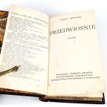 ŻEROMSKI- PRZEDWIOŚNIE wyd. 1 z 1925 kůže