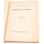 LINDGREN - KARLSSON FROM THE ROOF 1st edition 1959