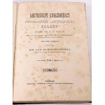 KORYTKOWSKI- ARCYBISKUPI GNIEŹNIEŃSCY Volume 1-5 [complete] 1888 COVER.