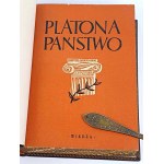 PLATON- PAŃSTWO t. 1-2 [komplet w 1 wol.] 1948