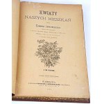 JANKOWSKI- KWIATY NASZYCH MIESZKAŃ 1887r. ilustracje