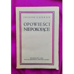 CONRAD Joseph - Opowieści niepokojące, 1939