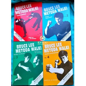 BRUCE LEE - Metoda walki (komplet 4-tomowy) / absolutna klasyka sztuk walki