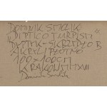 Dominik Smolik (b. 1982, Krakow), Dipico Turpism, diptych, 2017