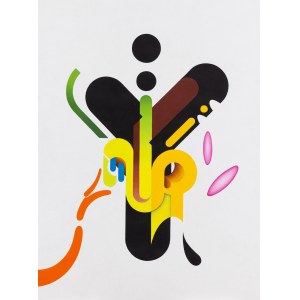 Marcin Łapiński (ur. 1982), AB on String, 2023