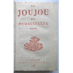 LE JOUJOU DES DEMOISELLES. Augmenté. Londres 1755. Chez Jean - Nicaise Le Plat. Format 10/15 cm. s. 64. Opr...