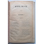 [SLOVENSKÝ JÚLIUS]. KRÁĽ - DUCH. Rapsódia I. Pieseň I. [Paríž] 1847 [ Vydal Radwański]....