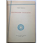 TERLECKI TYMON. Egzystencjalizm chrześcijański. Londyn 1958. Oficyna Poetów i Malarzy. 13/18 cm. s. 40, [1]...