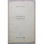 SWIRSKI JERZY. Gałązka tarniny. Wloclawek 1928. druk. Neuman &amp; Tomaszewski Zakłady Graficzne. Formát 11/17 cm...