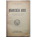 BZOWIECKI ALFRED. Organizace armády. Vydání II. Přepracované a rozšířené vydání. W-wa 1920...