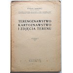 GĄSIEWICZ STEFAN. (Hauptmann - Topograph). Terrainvermessung, Kartographie und Terrainfotografie. W-wa 1926...