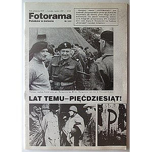 FOTORAMA der Polen in der Welt. London, März 1995. Nr. 112. gedruckt von Caldra House....