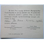 [DUNIN - WĄSOWICZ JERZY] Zbierka 12 pozvánok adresovaných Jerzymu Duninovi - Wąsowiczovi zo Ľvovských inštitúcií....