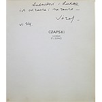 [CZAPSKI JOZEF]. WERNER - GAGNEBIN MURIELLE. Czapski la main et l`espace. Lausanne 1974. editions....
