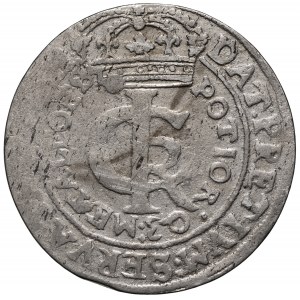 Jan II Kazimierz, Tymf 1663 Lwów - mały monogram