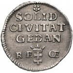 August III Sas, Szeląg w czystym srebrze 1763 Gdańsk
