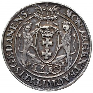 Jan II Kazimierz, Talar 1650 Gdańsk - piękny