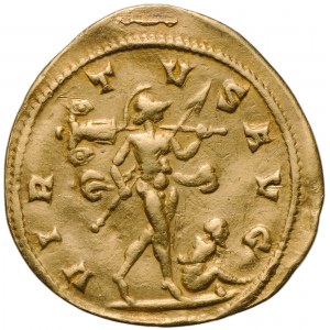 Rzym, Aurelian Aureus Siscia - Virtus