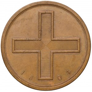 Rosja, Aleksander I, Medal na wzór rubla 1804