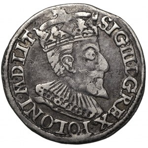 Zygmunt III Waza, Trojak 1594 Olkusz - POLOIAE rzadki