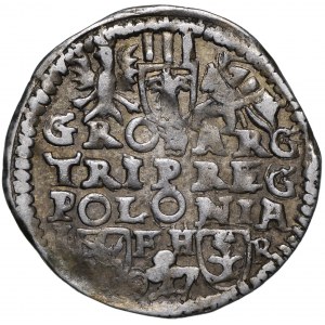 Zygmunt III Waza, Trojak 1597 Poznań - nieopisany
