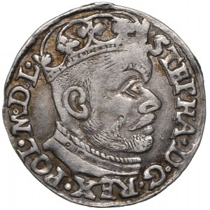 Stefan Batory, Trojak 1584 Olkusz - G-H