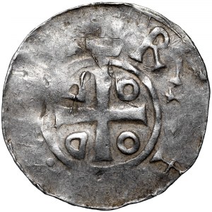 Niemcy, Otton i Adelajda, Denar 983-991