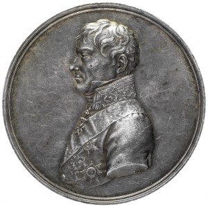 Medal Wasilij Łanskoy Warszawa Wdzięczna 1815
