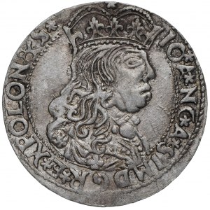 Jan II Kazimierz, Naśladownictwo z epoki szóstaka 1666(?) - rzadkość