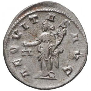 Rzym, Hostylian Antoninian - Aeqvitas jeden punkt pod popiersiem