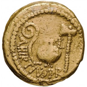 Republika Rzymska, Juliusz Cezar Aureus 46 r.p.n.e 