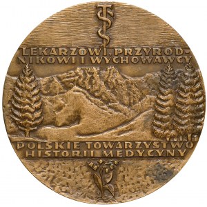 PRL, medal Dr Tytus Chałubiński 1820-1889, 1972