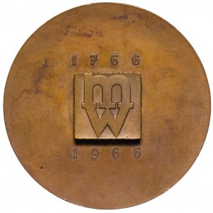 PRL, medal 200 lat Mennicy Warszawskiej, 1966