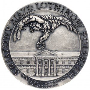 III RP, medal Światowy Zjazd Lotników Polskich w Warszawie, 1992