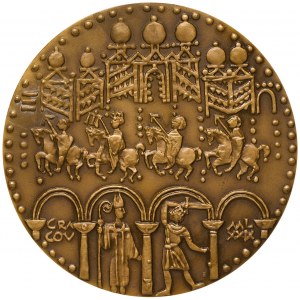PRL, medal Bolesław Śmiały Seria Królewska PTAiN, 1972