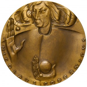 PRL, medal Nicolaus Copernicus- Polska Narodom Zjednoczonym, 1972