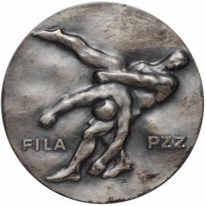 PRL, medal Mistrzostwa Świata w Zapasach Katowice, styl klasyczny, 1974