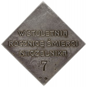 Polska pod zaborami, medal 100 rocznica śmierci Kościuszki, T. Błotnicki, 1917