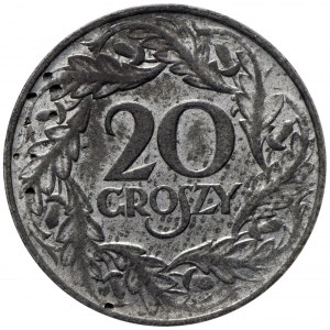 20 groszy 1923 cynk
