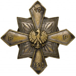 Odznaka 17 pułku piechoty z Rzeszowa Gontarczyk