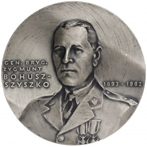 III RP, Medal gen. Zygmunt Szyszko Bohusz 1990- SREBRO
