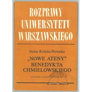 RYBICKA-Nowacka Halina, Das neue Athen von Benedykt Chmielowski. Methode, Stil, Sprache.