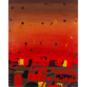 Jan Tarasin (1926 Kalisz - 2009 Warsaw), Fire, 1976